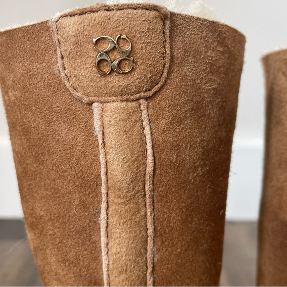 NWOT Coach Patsy Boot Fleece/Shearling Camel Suede Boots.  Size 10 - Picture 8 of 12